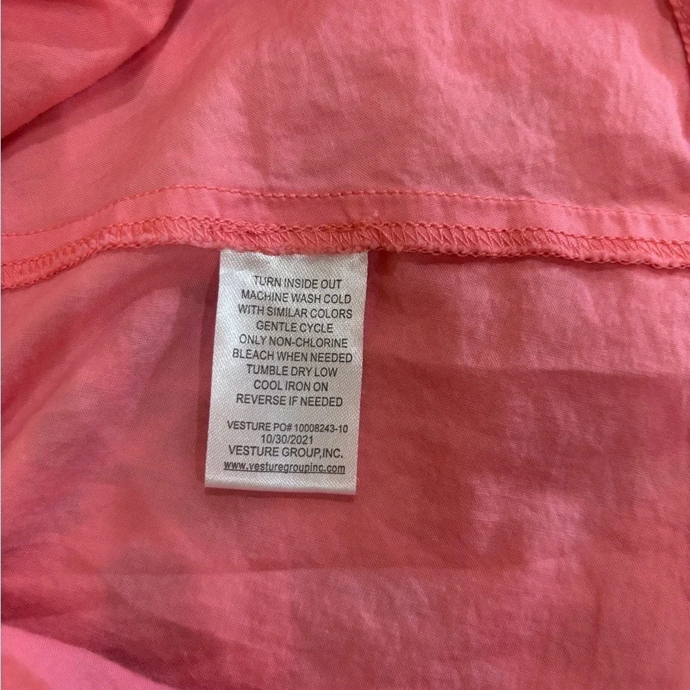 Zunie Girl Sleeveless Pink Floral Dress Size XL 14/16
